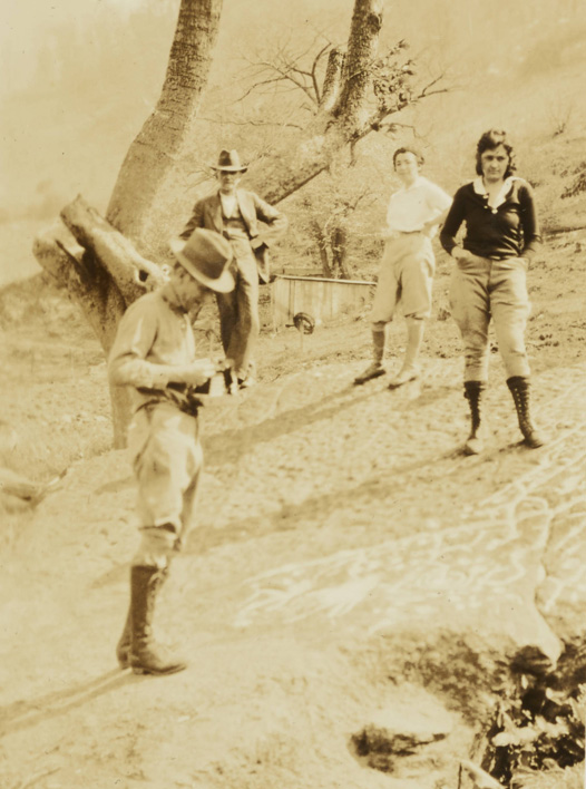 2 Judaculla 1930s with Property Owner and Visitors