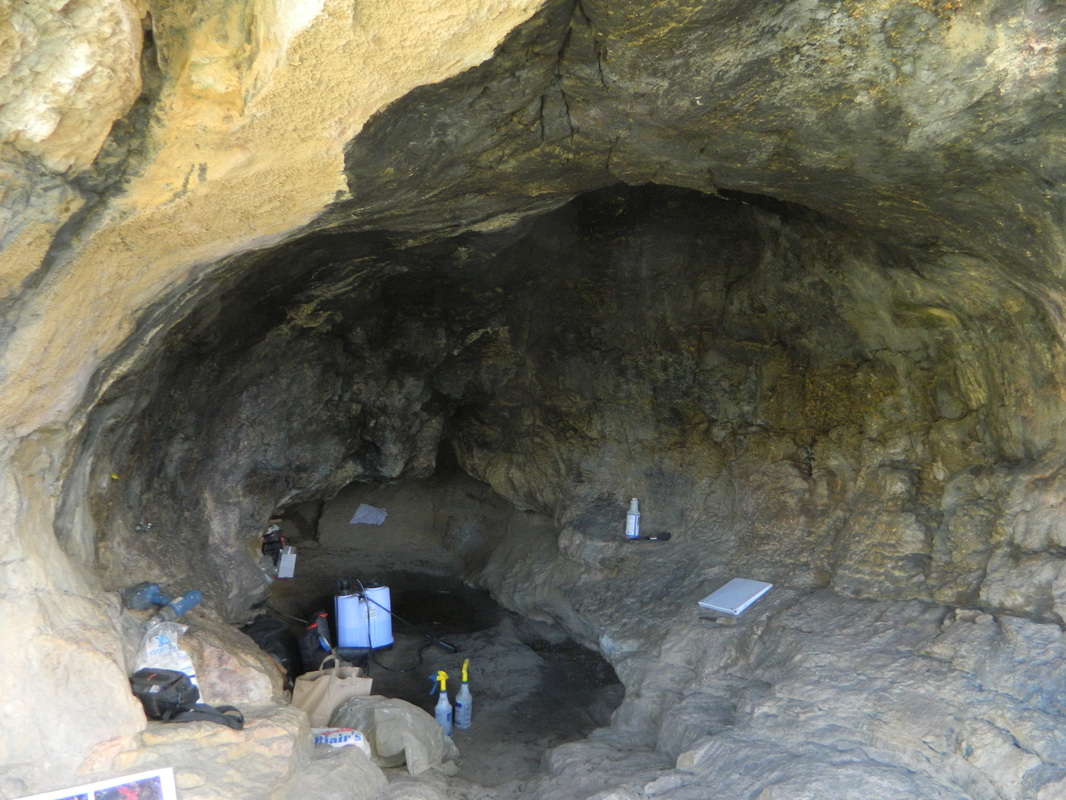 Sandia Cave - after