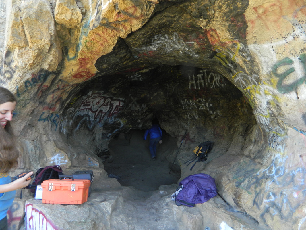 Sandia Cave - before